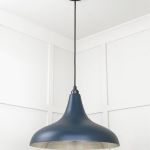 Smooth Nickel Frankley Pendant in Dusk