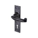 Tudor - Wellington Door Handle on Plate