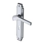Heritage Brass - Tiffany Door Handle on Plate