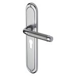 Heritage Brass - Saturn Long Door Handle on Plate