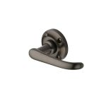 Heritage Brass - Windsor Door Handle on Round Rose