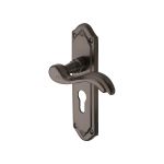 Heritage Brass - Lisboa Door Handle on Plate