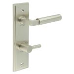 Burlington Westminster Door Handles On Back Plate with Turn & Release