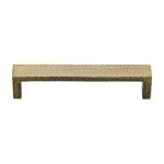 Heritage Brass - Hammered Wide Metro Cabinet Pull Handle
