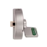 Narrow Style Push Pad C/W Vertical Pullman Latches - Rods & Covers (Mod Silver)