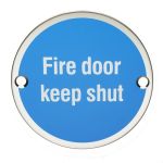 Signage Fire Door - Keep Shut