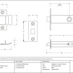 From The Anvil Tubular Mortice Latch