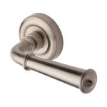 Heritage Brass - Colonial Door Handle on Round Rose