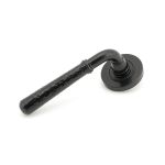Anvil Hammered Newbury Lever on Rose Set (Plain)