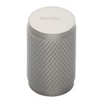 Heritage Brass - Cylindric Knurled Cabinet Knob