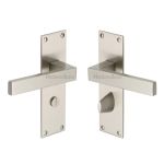 Heritage Brass - Metro Door Handle on Plate
