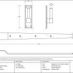 From the Anvil Hook & Band Hinge - Cranked (pair)