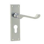 Jedo Victorian Scroll Lever on Back Plate