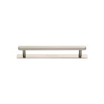 Heritage Brass - Hexagonal Cabinet Pull Handle with Plate