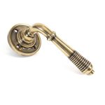 From The Anvil Reeded Lever on Rose Set