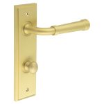 Burlington Highgate Door Handles On Back Plate with Turn & Release