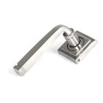 Avon Round Lever on Rose Set (Square)