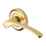 Heritage Brass - Sophia Door Handle on Round Rose