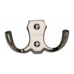Heritage Brass - Double Coat Hook - V1062