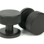 Anvil Brompton Mortice/Rim Knob Set (Art Deco)