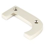 From The Anvil Polished Nickel Letter