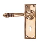 From The Anvil Reeded Lever on Backplate Set