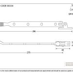 From The Anvil Reeded Stay