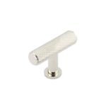 Piccadilly Knurled T Bar Cupboard Knobs