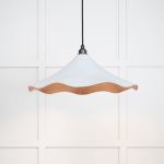 Smooth Copper Flora Pendant in Birch