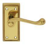 Georgian Lever on Backplate