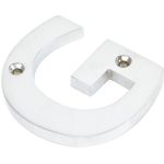 From The Anvil Satin Chrome Letter