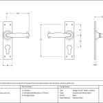 Anvil Classic Lever handle Set