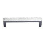 Heritage Brass - Hammered Wide Metro Cabinet Pull Handle