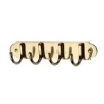 Heritage Brass - Coat Hooks on Plate 