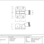 Anvil Brompton Brighton Fastener (Radiused)
