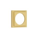 Burlington Stepped Square Outer Rose for Burlington Escutcheon
