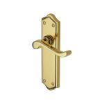 Heritage Brass - Buckingham Door Handle on Plate