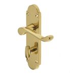 Jedo Epsom Suite Lever on Back Plate