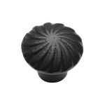 M.Marcus - Matt Black Iron Wheel Cabinet Knob