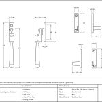 Anvil Night-Vent Locking Avon Fastener