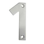 100mm Numerals SSS Finish