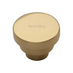 Heritage Brass - Round Stepped Cabinet Knob