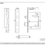 Anvil 5 Lever Heavy Duty BS Sash Lock