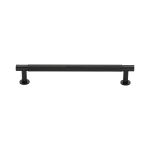 Heritage Brass - Partial Knurled Cabinet Pull Handle with Rose