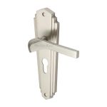 Heritage Brass - Waldorf Door Handle on Plate