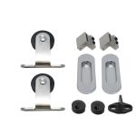P C Henderson Rustic Top Mount Sliding Barn Door Kit