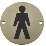 Stainless Steel Male Symbol