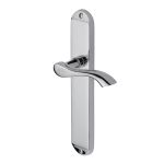 Heritage Brass - Algarve Long Door Handle on Plate