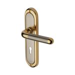 Heritage Brass - Vienna Door Handle on Plate