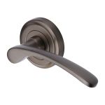 Heritage Brass - Sophia Door Handle on Round Rose